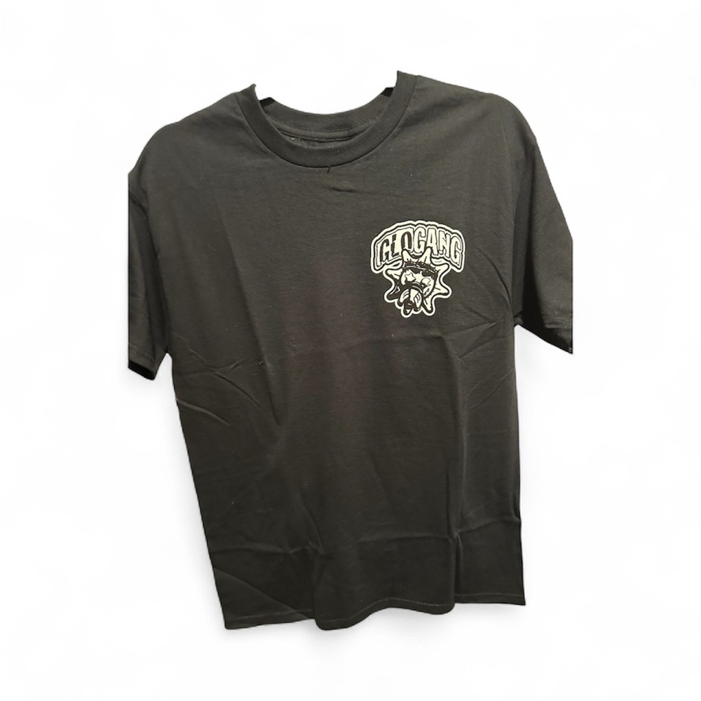 🖤 Glo Gang Logo Tee – Black – Unisex Streetwear – NWT